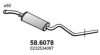 VW 023253409G Middle Silencer